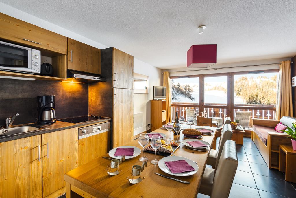 Travelski Home Premium - Residence Les Chalets D'Edelweiss 4 Etoiles La Plagne Exterior foto